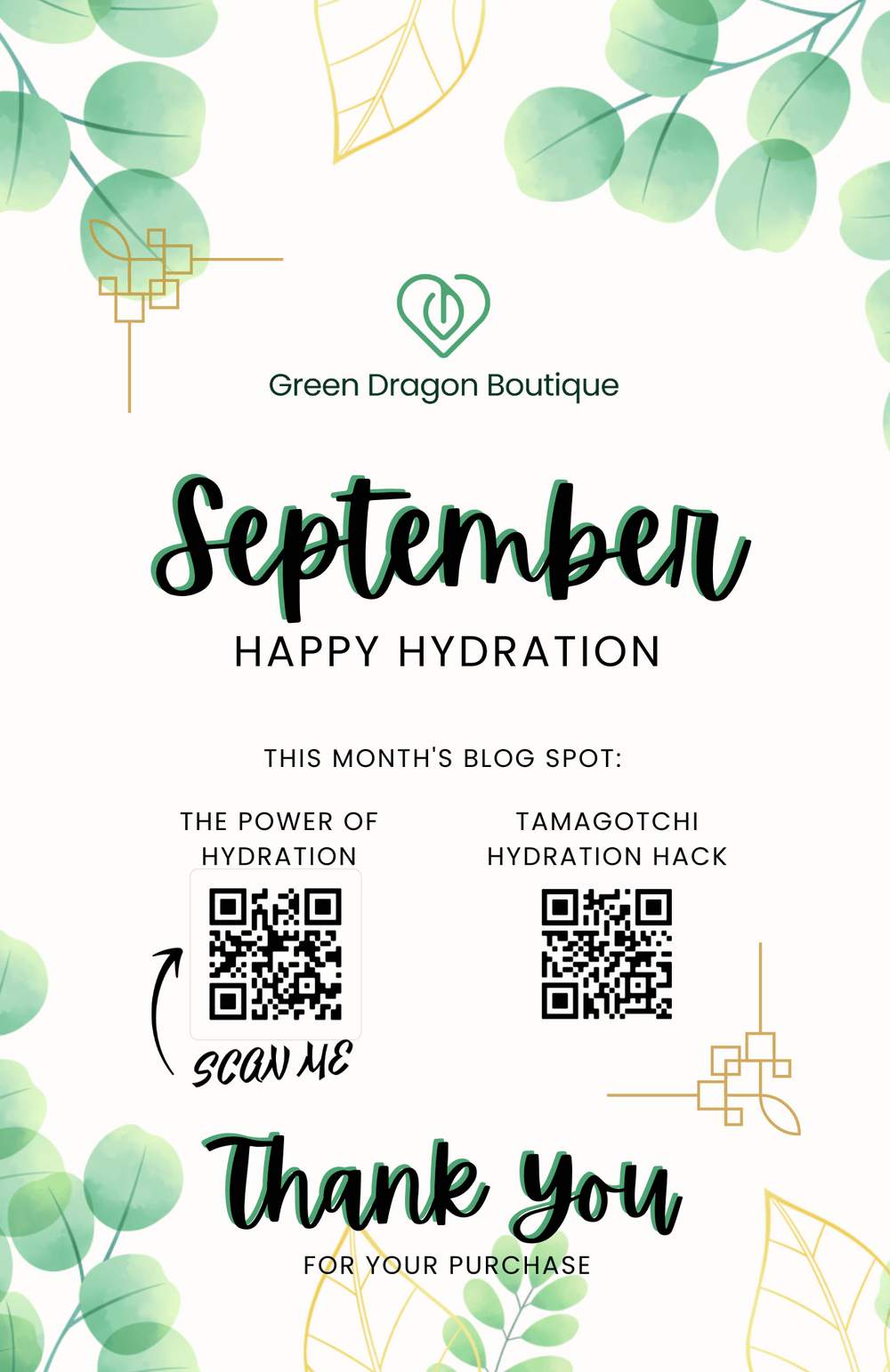 The Mindful Movement | Past Box | September 2023 - Green Dragon Boutique