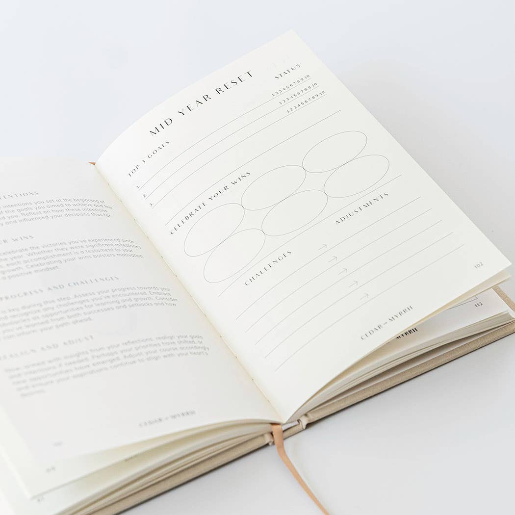 Journal | Cedar and Myrrh | Wellness Journal