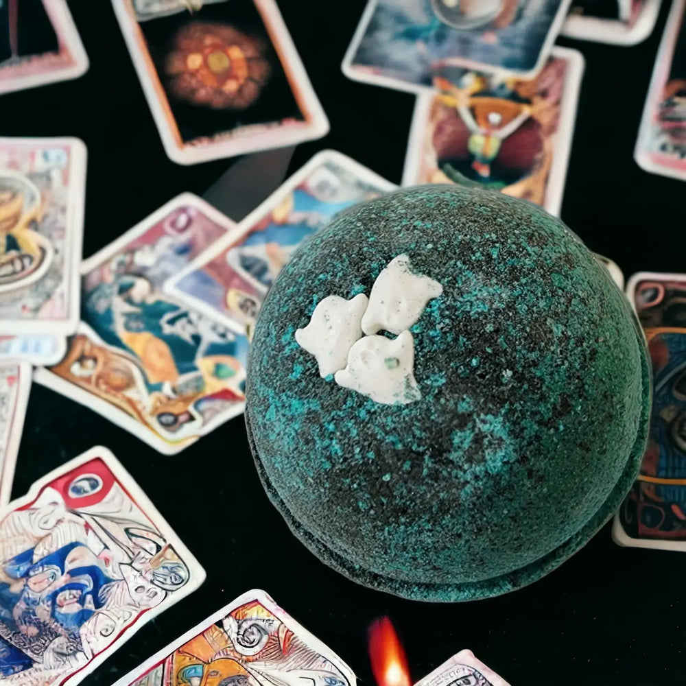 Bath Bomb | Evolve Botanica | Haunted (Seasonal>Halloween) - Green Dragon Boutique