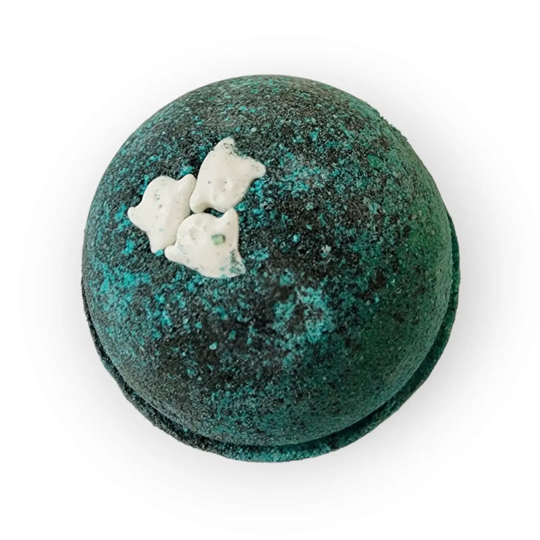 Bath Bomb | Evolve Botanica | Haunted (Seasonal>Halloween) - Green Dragon Boutique