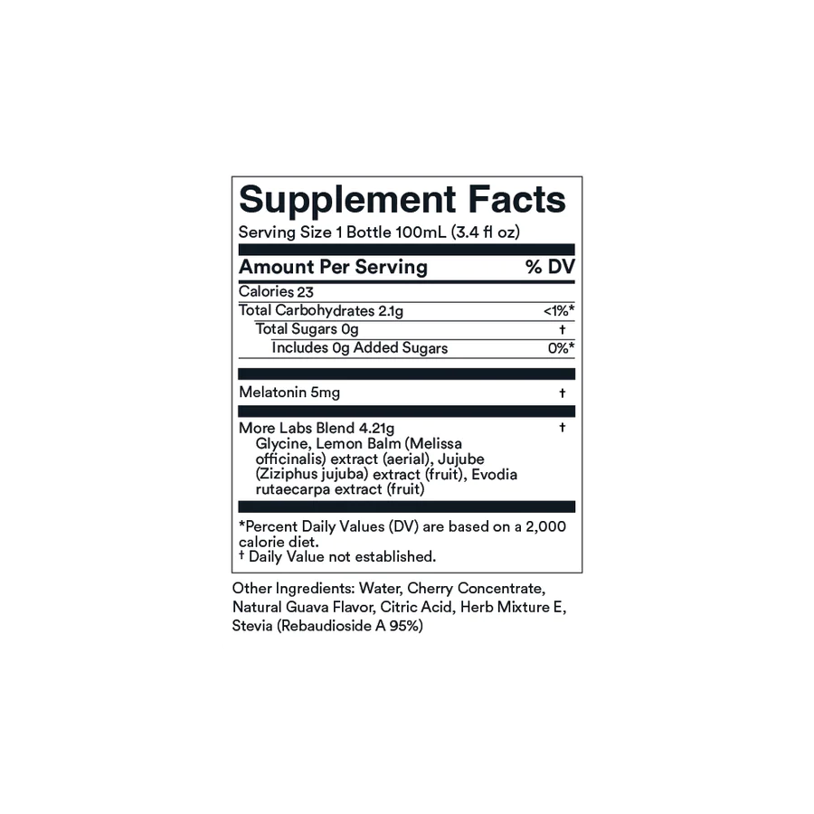 Sleep Aid Drink | More Labs | Dream Well Guava - Green Dragon Boutique