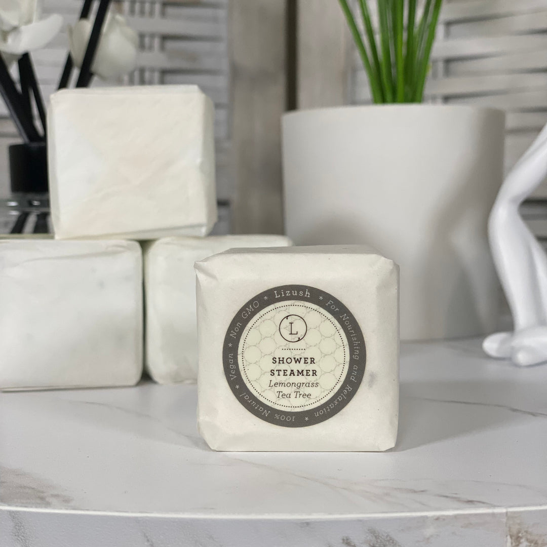 Shower Steamer | Lizush | Grapefruit | Mint Eucalyptus | Lemongrass Tea Tree - Green Dragon Boutique