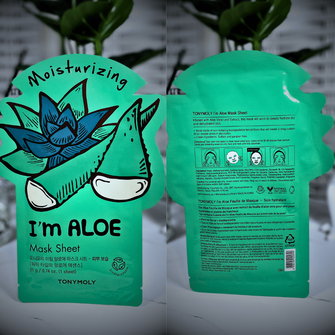 Sheet Mask Variety Pack | TONYMOLY | I'm Fresh and Fun - Green Dragon Boutique