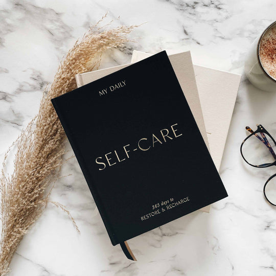 Journal | Blush and Gold | My Daily Self-Care Journal - Green Dragon Boutique