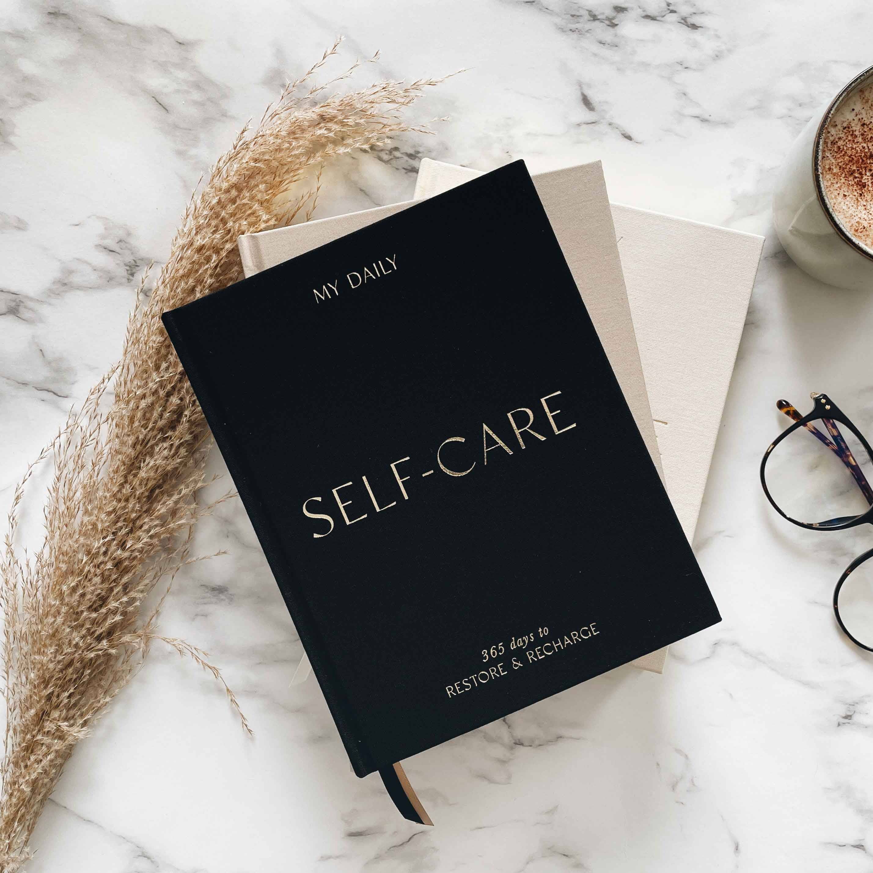 Journal | Blush and Gold | My Daily Self-Care Journal - Green Dragon Boutique