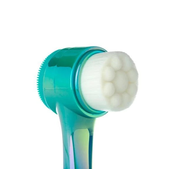 Exfoliating Brush | Almost Famous | "Clean Freak" 2-in-1 Cleanse & Exfoliate Facial Brush - Green Dragon Boutique