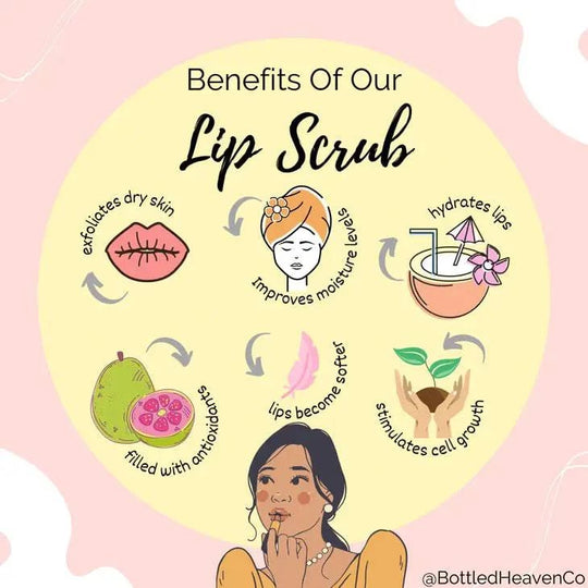 Lip Scrub | Bottled Heaven | Vanilla Bean - Green Dragon Boutique