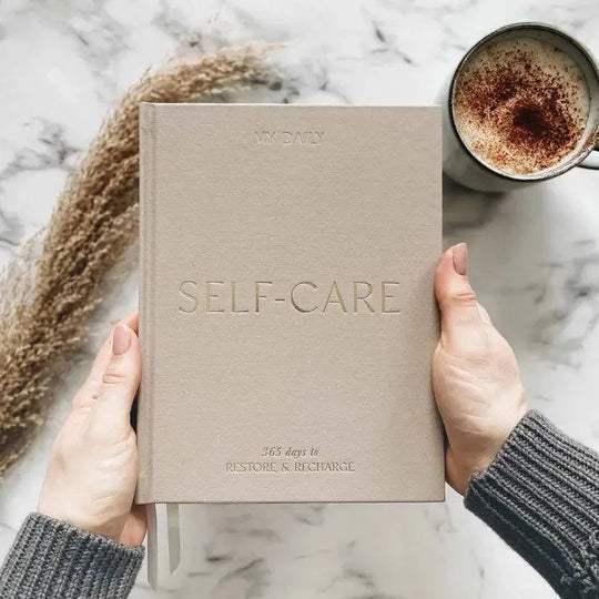 Journal | Blush and Gold | My Daily Self-Care Journal - Green Dragon Boutique