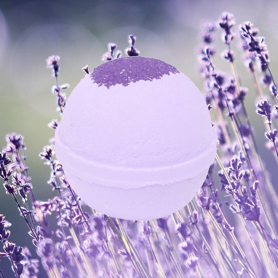 Bath Bomb | Swanky Sweet Pea | French Lavender - Green Dragon Boutique