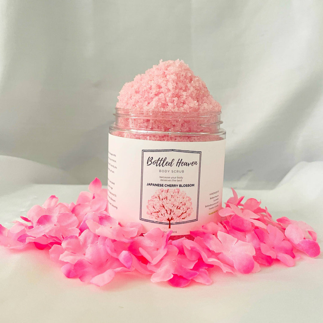 Body Scrub | Bottled Heaven | Japanese Cherry Blossom - Green Dragon Boutique