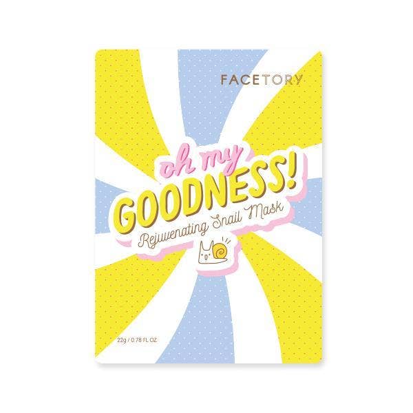 Sheet Mask | FaceTory | Oh My Goodness Rejuvenating Snail Mask