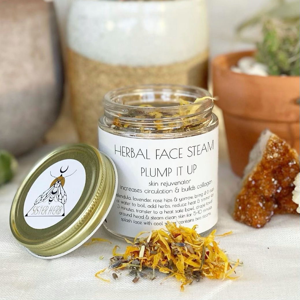 Face Steam | Sister Herb | Plump It Up Herbal Face Steam