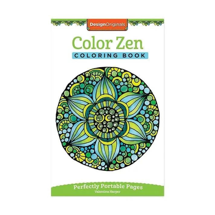 Adult Coloring Book | Design Originals | Color Zen - Green Dragon Boutique