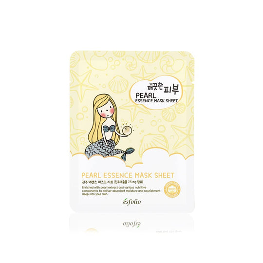 Sheet Mask | Esfolio | Hyaluronic Acid and Peach Essence Sheet Mask