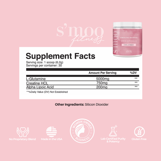 Supplement | s'moo | Recov(her) Post Workout | Unflavored