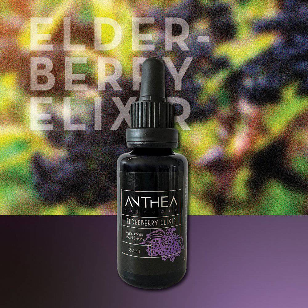 Face Serum | Anthea Skincare | Elderberry Elixir - Green Dragon Boutique