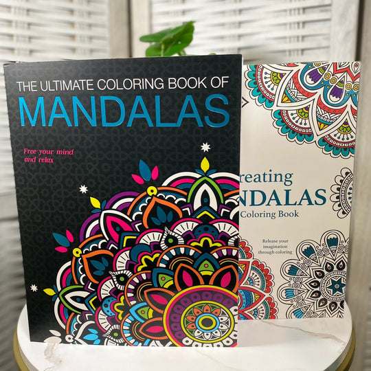 Adult Coloring Books | Mandalas - Green Dragon Boutique