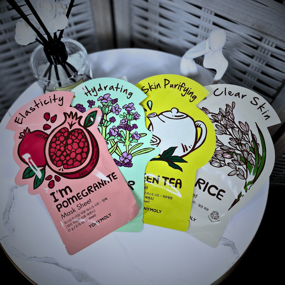 Sheet Mask Variety Pack | TONYMOLY | I’m Botanical Bliss - Green Dragon Boutique