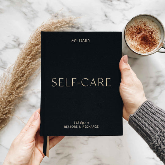 Journal | Blush and Gold | My Daily Self-Care Journal - Green Dragon Boutique