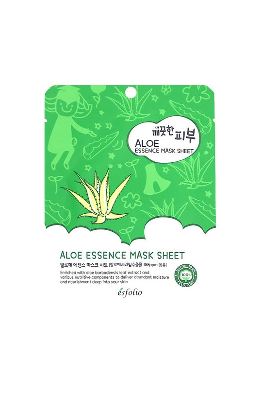 Sheet Mask | Esfolio | Hyaluronic Acid and Peach Essence Sheet Mask