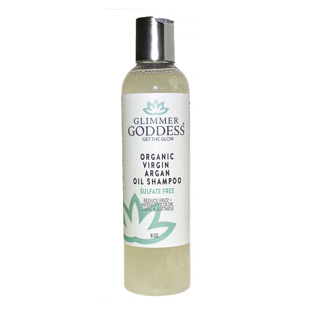 Shampoo | Glimmer Goddess | Organic Sulfate Free Shampoo with Morrocan Argan Oil