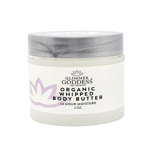 Body Butter | Glimmer Goddess | Organic Whipped Body Butter | 2 oz. Travel Size