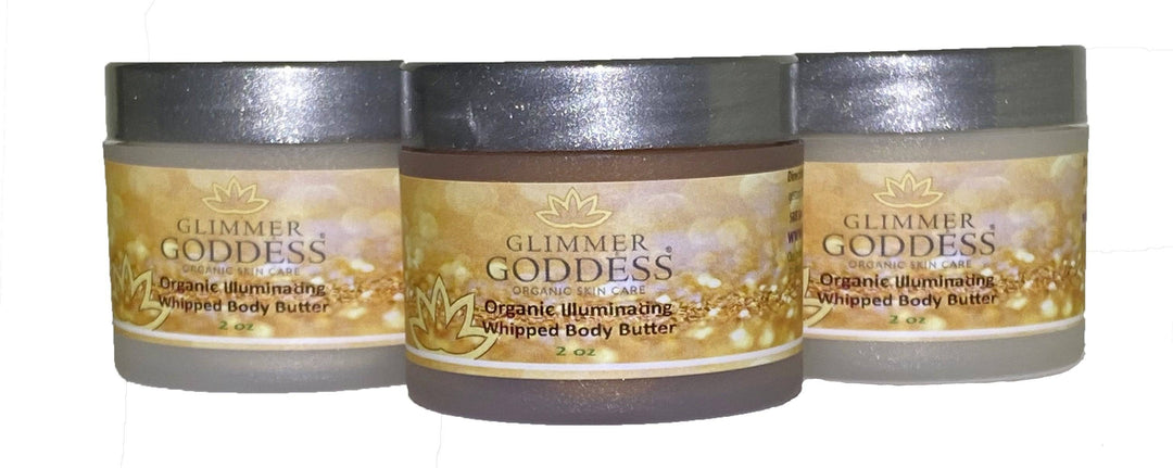 Body Butter | Glimmer Goddess | Illuminating Whipped Body Butter | 2 oz. Travel Size