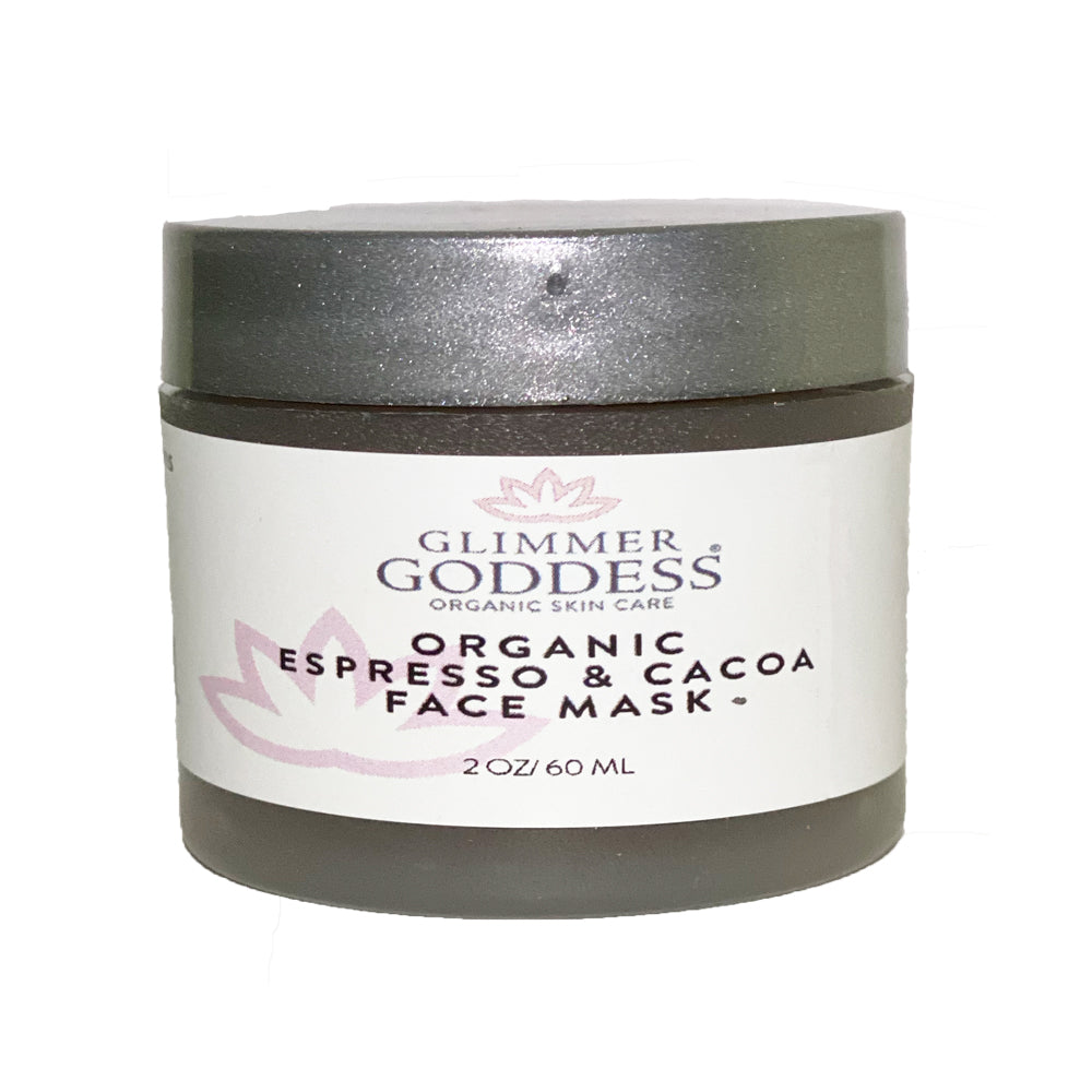Face Mask | Glimmer Goddess | Organic Espresso & Cacao Brightening Face Mask