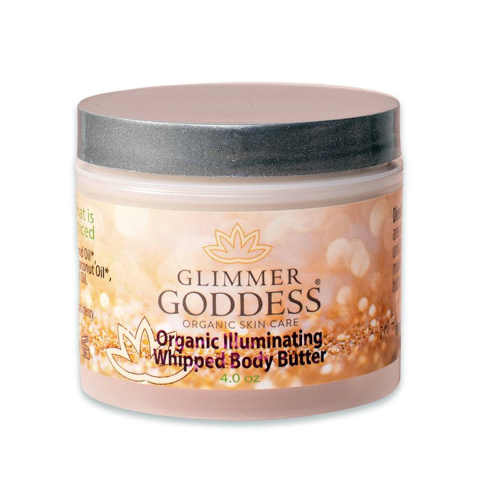 Body Butter | Glimmer Goddess | Organic Illuminating Whipped Body Butter