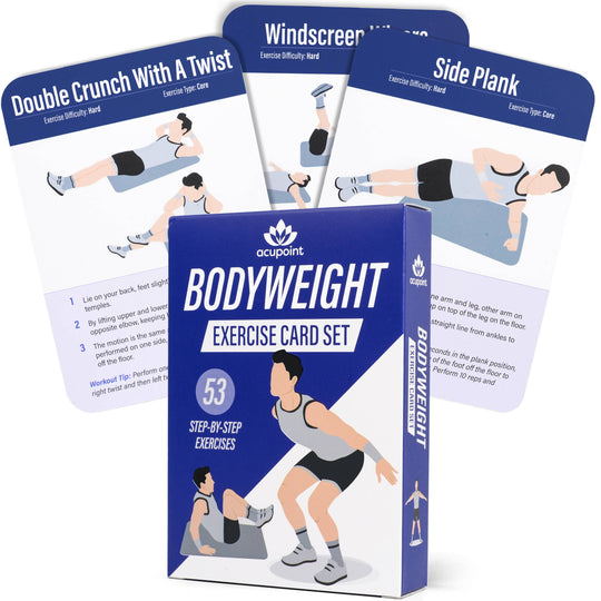 Acupoint Workout Cards & Exercise Cards – Bodyweight Fitness - Green Dragon Boutique