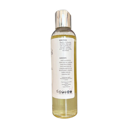 Body Oil | Glimmer Goddess | Organic Almond Silky Skin Oil