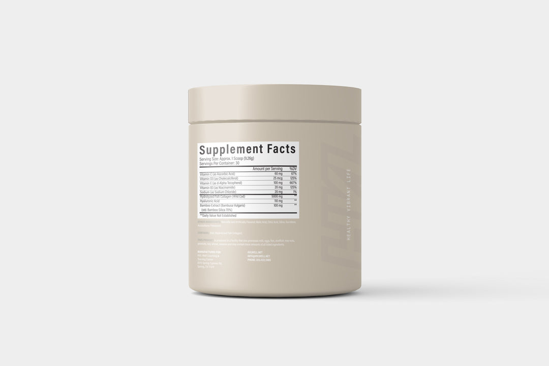 Supplement | HVL Well | Collagen Peptides | Strawberry Lemonade