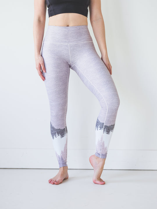 Yoga Pants | Colorado Threads | Blush Mountain Yoga Pants