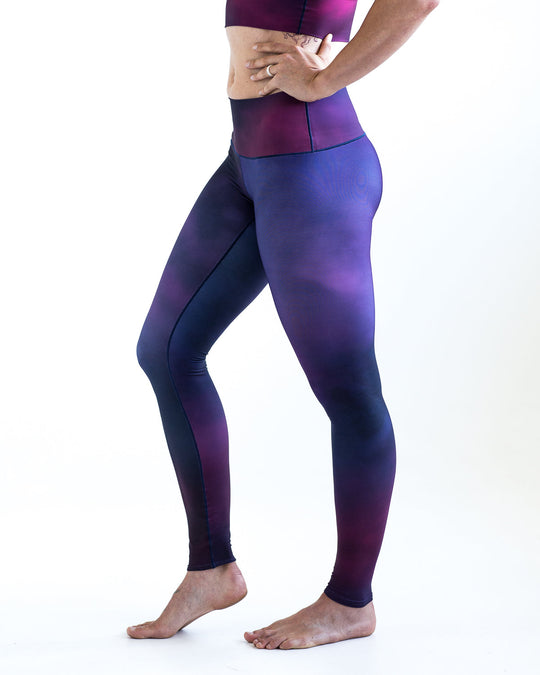 Yoga Pants | Colorado Threads | Amethyst Dreams Yoga Pants
