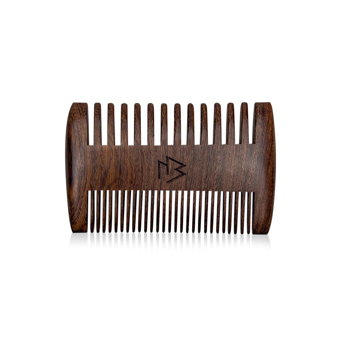 Beard Comb | Modern Beard Co. | Black Sandalwood Comb