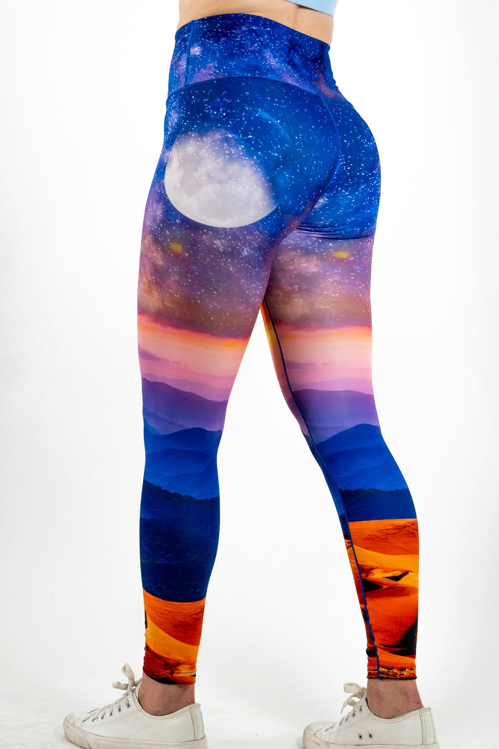 Yoga Pants | Colorado Threads | Great Sand Dunes Yoga Pants