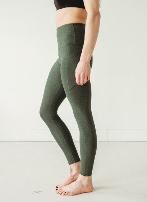Yoga Pants | Colorado Threads | Forest Wander Pocket Yoga Pants