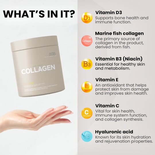 Supplement | HVL Well | Collagen Peptides | Peach Mango