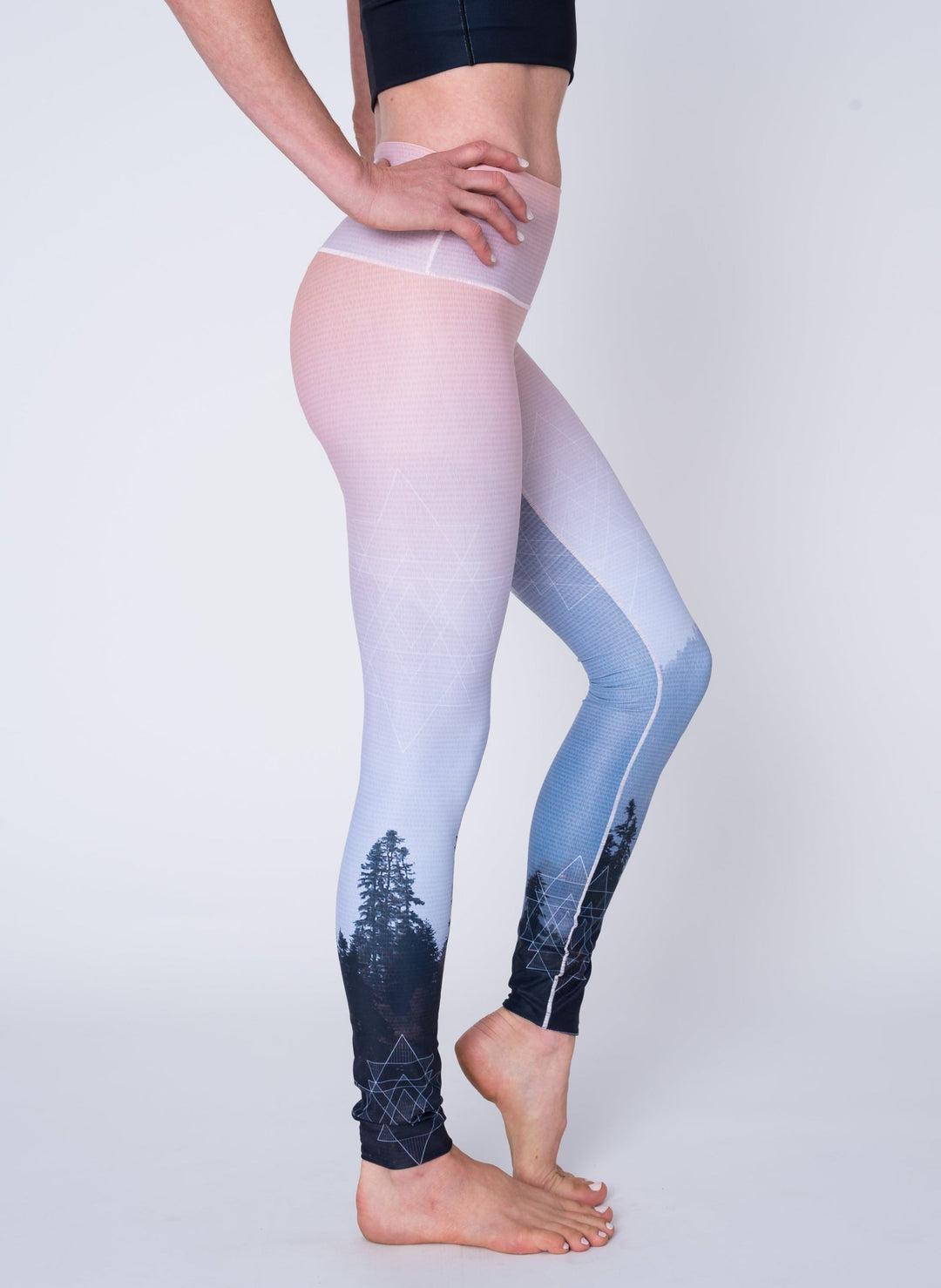 Yoga Pants | Colorado Threads | Mountain Twilight Yoga Pants