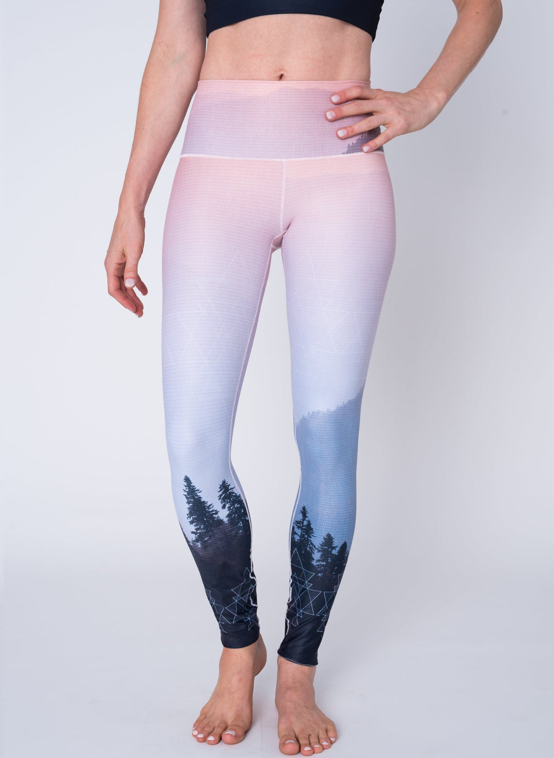 Yoga Pants | Colorado Threads | Mountain Twilight Yoga Pants