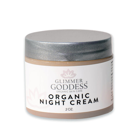 Face Cream | Glimmer Goddess | Organic Night Cream