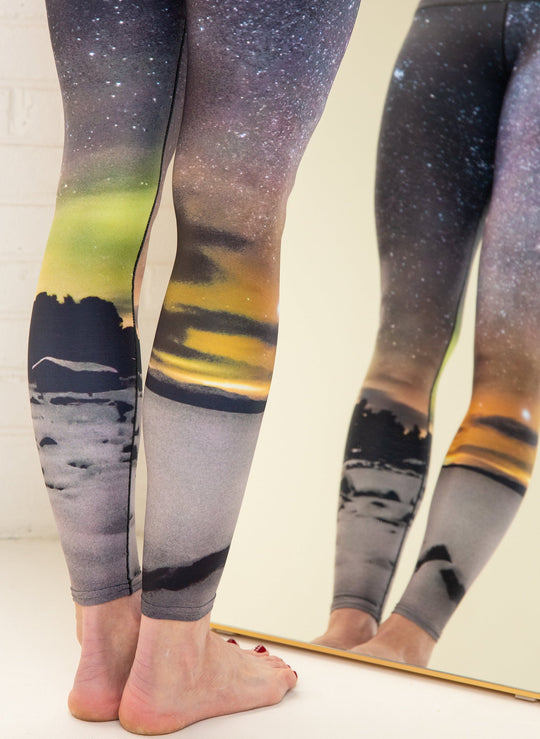 Yoga Pants | Colorado Threads | Northern Lights Yoga Pants