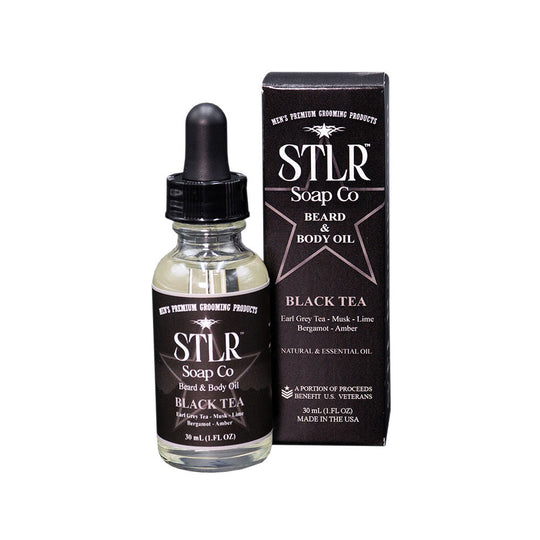 Beard Oil | STLR Soap Co. | Black Tea Beard Oil