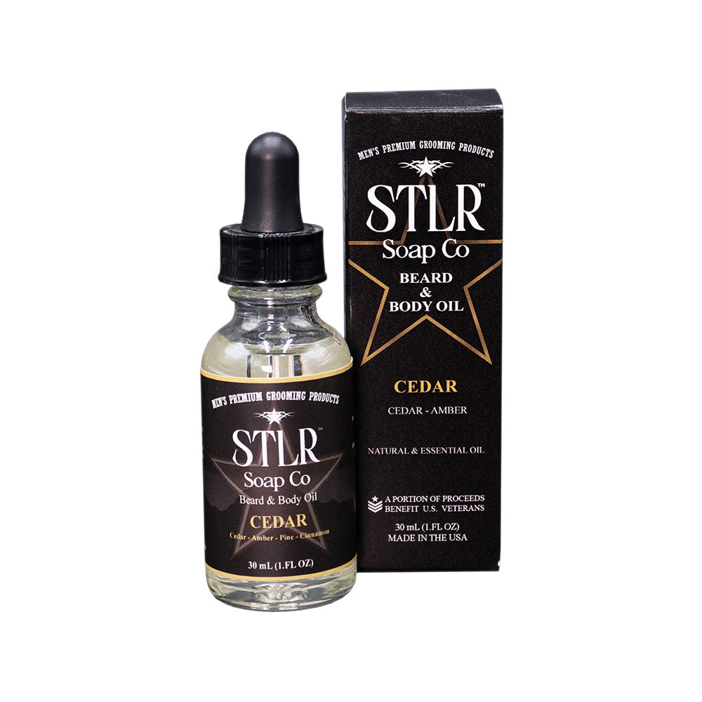 Beard Oil | STLR Soap Co. | Cedar Beard Oil