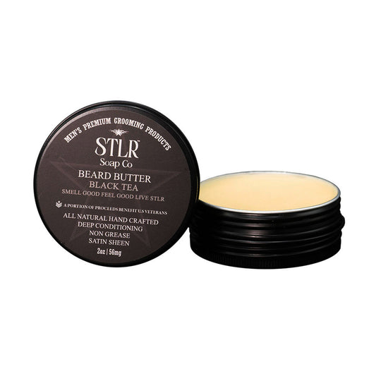 Beard Butter | STLR Soap Co. | Black Tea Beard Butter