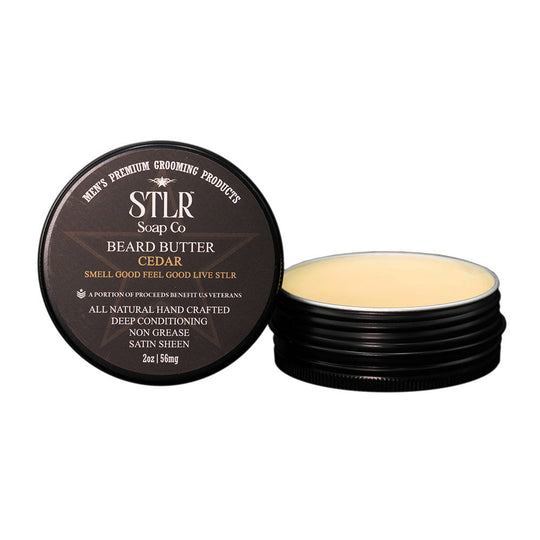Beard Butter | STLR Soap Co. | Cedar Beard Butter