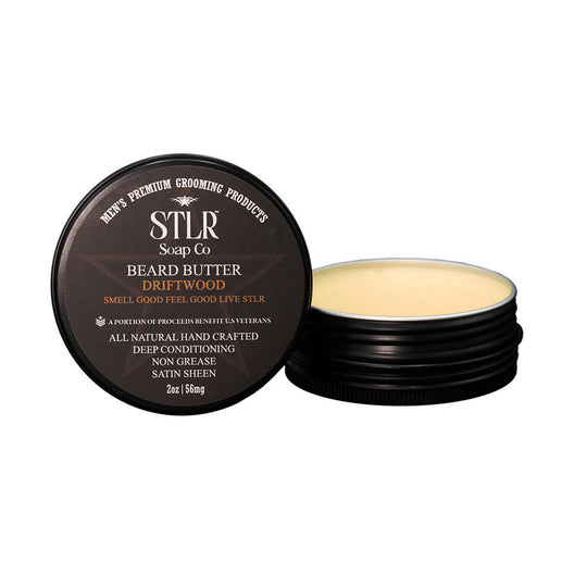 Beard Butter | STLR Soap Co. | Driftwood Beard Butter