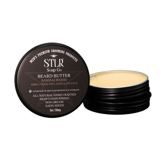 Beard Butter | STLR Soap Co. | Sandalwood Beard Butter