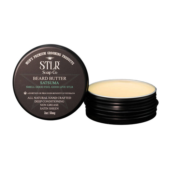Beard Butter | STLR Soap Co. | Satsuma Beard Butter
