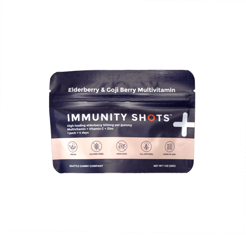 Immunity Shots Elderberry Goji Berry Multivitamin 48-Serving - Green Dragon Boutique